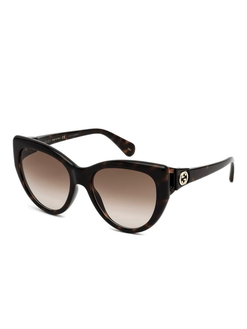 Gucci Women's Sunglasses - Havana Brown - Picture 3 of 8